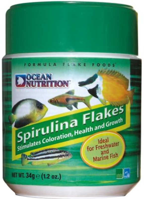Spirulina flakes 34g