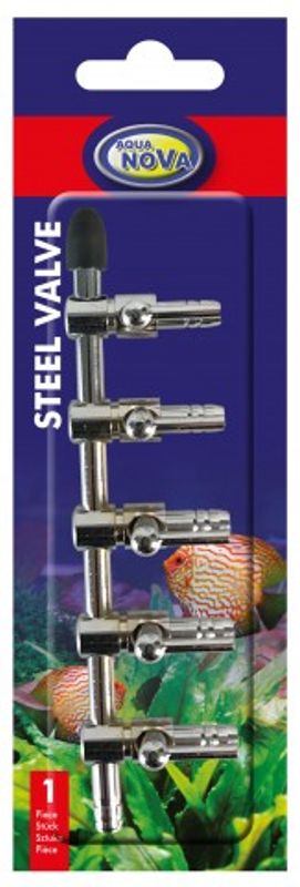 Steel valve 5 output (5 way )