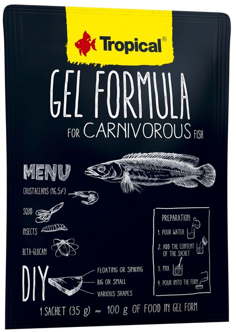 Hovedbilde Tropical Gel Formula Carnivore 35g