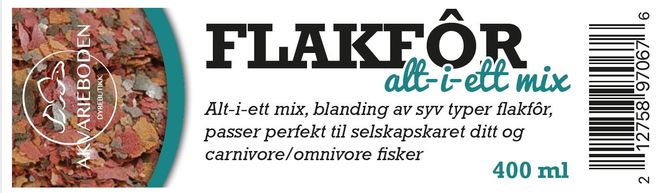 Hovedbilde All in one Flakes 400ml
