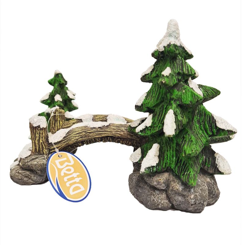 Betta Christmas Trees with Bridge