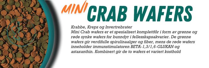 Hovedbilde Mini Crab Wafers 100ml
