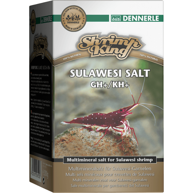 Hovedbilde Dennerle Shrimp King Sulawesi Salt GH/KH+ - 200g