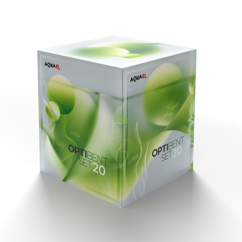 Aquael Optibent 20liter Hvit 