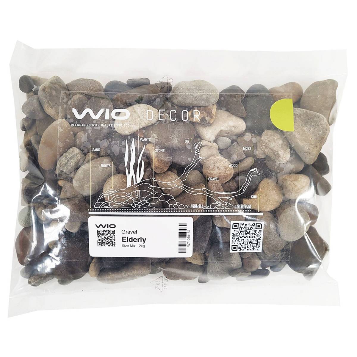 Wio Elderly Gravel Mix2  2kg, 3 - 40mm